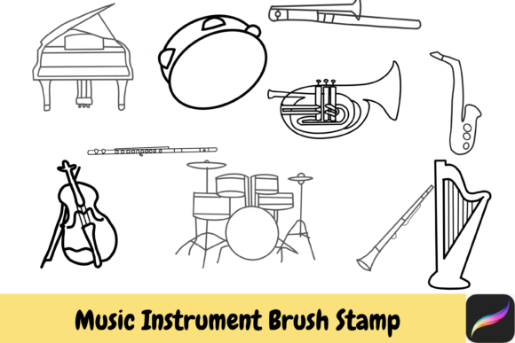 Enhancing Digital Art with Music Instrument Procreate Brush Stamps: A Practical Guide for Creators
