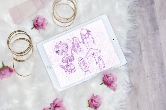 Evaluating the 30 Boho Line Art Procreate Bundle V11 for Digital Creators