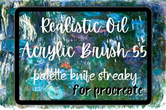 Mastering the Procreate Oil Brush 55 Streaky Palette