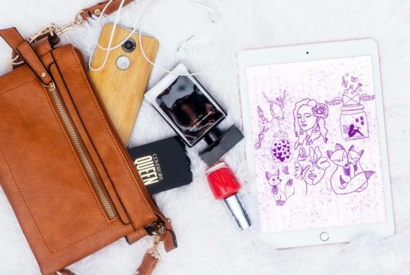 Streamlining Digital Creativity: The Strategic Value of the 45 Abstract Boho Shapes Procreate Bundle